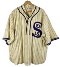 Ebbet Field Flannels Jersey XXL 1933 S.F. Seals Joe DiMaggio #10 Pinstripe Wool - £202.79 GBP
