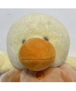 Aurora Baby Beanie Plush Baby Duck Orange and Yellow Soft 7 Inches - £13.12 GBP