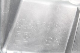 08-11 SUBARU IMPREZA SEDAN REAR LEFT DRIVER SIDE BUMPER GUIDE BRACKET E6187 image 9