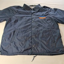 Auburn Sport SOUTHEAST LOGISTICS Men's Blue Snap Button Windbreaker Jacket Sz XL image 8