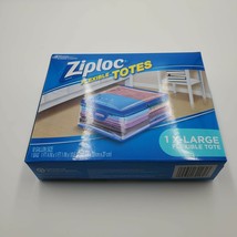 Ziploc Flexible Extra Lg XL 10 Gallon Heavy Duty Clothes Storage Bag Tote 71597 - £7.92 GBP