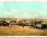 Vtg Postcard 1930s - A Western Threshing Scene Farming Detroit Publishin... - £4.23 GBP