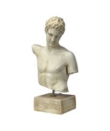The Ephebe of Marathon Boy Torso Museum Copy Hard Plaster Statue Sculpture - $51.99