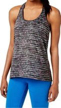 allbrand365 designer Womens Space Dyed T Back Tank Top,Energize Stripe Size L - £27.32 GBP