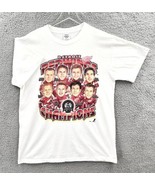 Detroit Red Wings NHL Vintage Gildan 2002 Stanley Cup Champs Shirt Men&#39;s M - $709.95 MXN