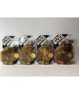Star Wars 30th Anniv Concept Figures Lot Chewbacca Han Solo Yoda Boba Fe... - $745.80 MXN