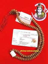 MOST POWERFULL ORIGINAL 9MUKHI RUDRAKSHA MALA LABORATORY CERTIFIED 101% ... - $77.86