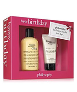 Philosophy Happy Birthday 2 Piece Gift Set Vanilla Birthday Cake, Sweet ... - £23.97 GBP
