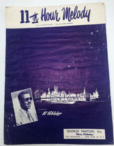 1956 11th hour Melody by King Palmer and Carl Sigman showing Al Hibbler - £13.97 GBP