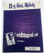 1956 11th hour Melody by King Palmer and Carl Sigman showing Al Hibbler - £11.06 GBP