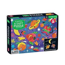 Cosmic Fruits Scratch and Sniff Puzzle from Mudpuppy - 60 Piece Jigsaw Puzzle wi - £9.55 GBP