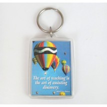 The Art Of Teaching Is The Art Of Assisting Discovery Hot Air Balloon Ke... - $5.45