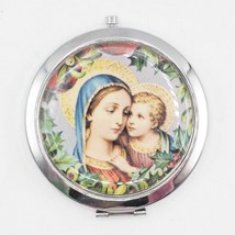 Ladies Compact Mary &amp; Jesus Design - £19.46 GBP