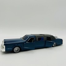 Vintage Diecast Majorette Super Movers Limousine 1/32 Sc. 3045 Series Blue - $31.50