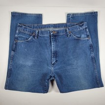 Wrangler Vintage Blue Jeans Cowboy Cut Size 40x30 - $16.96