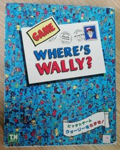 Antique Where&#39;s Wally Game Japanese Version Vintage 1991 Nomura Toy 100% Japan - £26.87 GBP