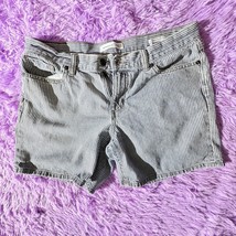 Banana Republic Railroad Stripe Denim Roll-Up Shorts – Size 29 - $21.78