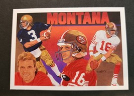 1991 Upper Deck JOE MONTANA Football Heroes #9 San Francisco 49ers Card, HOF NM - £2.28 GBP