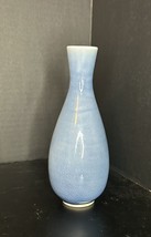 Vintage Thailand Celadon Glaze  Blue Vase - £7.21 GBP