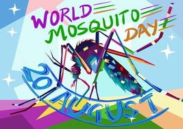 Colourful Mosquito - £3.99 GBP