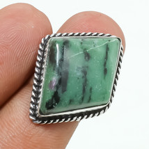 Ruby Zoisite Gemstone Handmade Valentine&#39;s Day Gift Ring Jewelry 6.50&quot; SA 4572 - £4.78 GBP