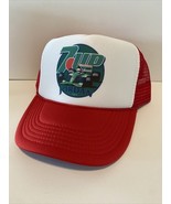 Vintage 7up Jordan Formula 1 Trucker Hat Red  Cap adjustable cap snapback - $14.96