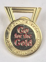 Atlanta Olympics Ford Lincoln Mercury 1996 Go For The Gold Pin Vintage 90s - £7.95 GBP