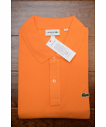 Lacoste PH221B Men‘s Blue Mesh Cotton Polo Shirt Big &amp; Tall 3XLB EU 10R - $80.42 CAD