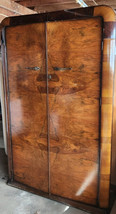 Vintage Huge Art Deco Supersuite Wardrobe Armoire Narnia Clothes Bedroom... - $799.99