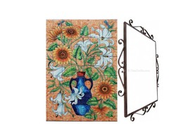 Mexican Talavera  Frost Proof Mural - Frutero5 - - $792.00