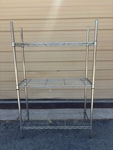 Metal Shelf (35 x 14 x 55) - $20.00
