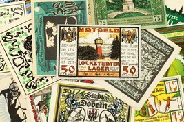1920&#39;s Germany Notgeld (Emergency Money) 25pc - Bruchhausen, Schalkau, Wesel - £77.77 GBP