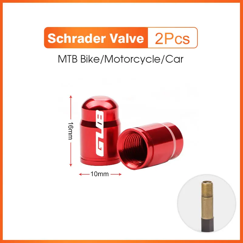 2pcs Aluminum Bicycle Tire Valve Caps With Nut Set MTB Road Bike  Valve ... - £83.54 GBP