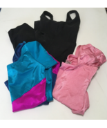 Girls gymnastics leotard lot medium - large size - $19.75