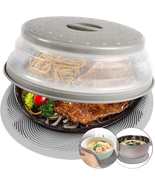 2 in 1,  Microwave Place Mat &amp; Food Cover- Mat as Bowl Holder,Grey - $344.95 MXN