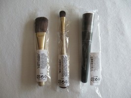 BareMinerals Soft Glow Face Brush 73178 Double Ended Full Tapered Shadow... - $16.14
