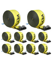 VEVOR Winch Straps, 4" x 30', 6000 lbs Load Capacity, 18000 lbs Break St... - $90.90