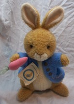 Eden Beatrix Potter Peter Rabbit W/ Carrot 12&quot; Plush Stuffed Animal Toy W/ Tag - £19.89 GBP