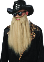 California Costumes Sharp Dressed Man Beard, Blonde, One Size Costume Accessory - £64.05 GBP