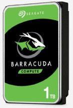 1TB Seagate Barracuda 3.5in Internal Hard Drive - SATA - 6GB/S - 7200RPM - 64MB - £45.48 GBP