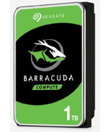 1TB Seagate Barracuda 3.5in Internal Hard Drive - SATA - 6GB/S - 7200RPM... - £43.20 GBP