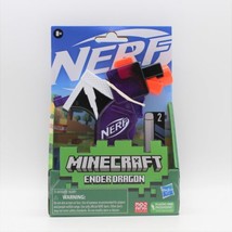 Nerf Microshots Minecraft Ender Dragon Blaster With 2 Soft Darts, Brand New - £14.97 GBP