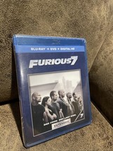 Furious 7 (Blu-ray + DVD + DIGITAL HD with UltraViolet) DVDs New Sealed - $9.90