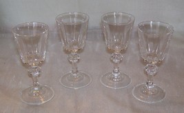 Princess House ESPRIT Cordial Crystal Blown Glasses- Set of 4 - £18.72 GBP