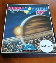 Purple Saturn Day (Jeu Amiga) Exxos 1989, Test Ok, Complet Boitier+Notice, Rare - £86.87 GBP