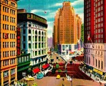 Herald Square New York City NY NYC UNP Vtg Linen Colorpicture Postcard - $13.32