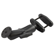 RAM Mount Round Plate 1.5&quot; Ball Rail Clamp 2.5&quot; Width Assembly RAM-101U-... - $107.99