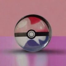 Pokemon Center Dive Ball Pinback Vintage Pokeball Metal Pin Button Badge 1&quot; - $9.89