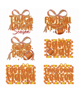 Coquette Football Mama PNG Bundle, Touch down Season PNG, Football Game ... - $3.43 CAD