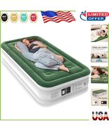 Twin Air Mattress with Built-in Pump - Quick Inflation, 16&quot; Comfort for ... - $2,215.40 MXN